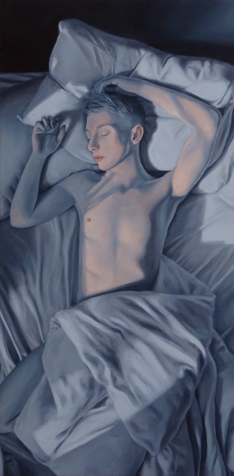 Contented and Serene - Oil on Canvas