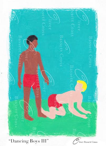 "Dancing Boys III" - Matte Print