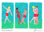 "Dancing Boys II" - Matte Print