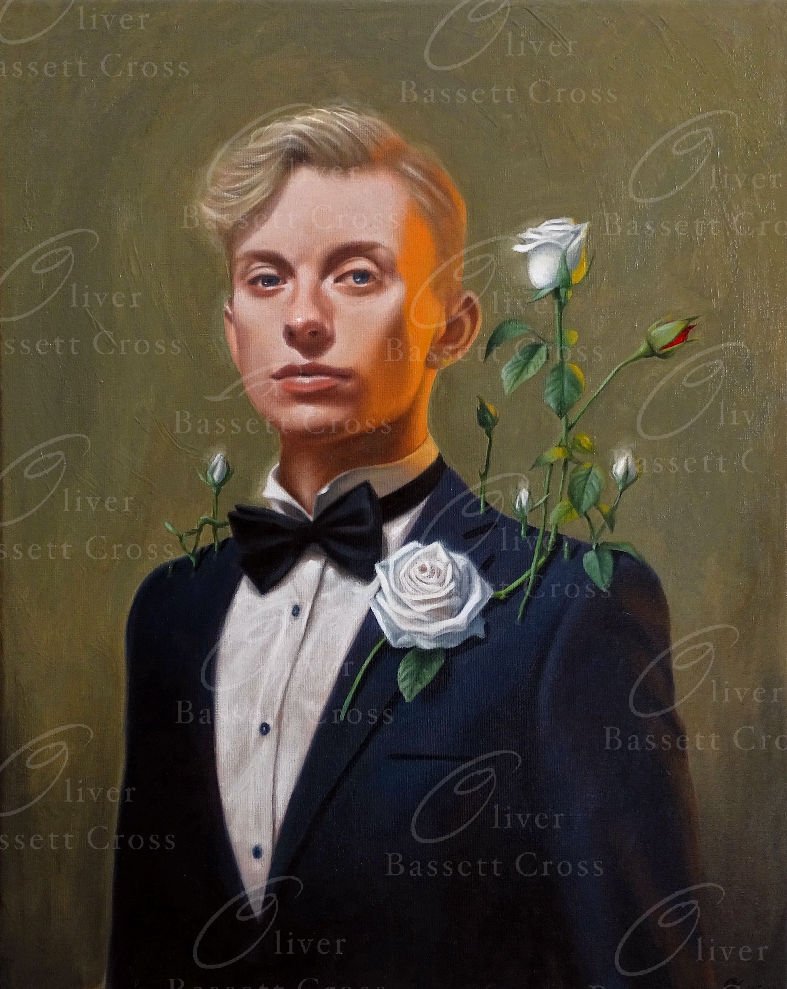 À Rebours - Oil on Canvas