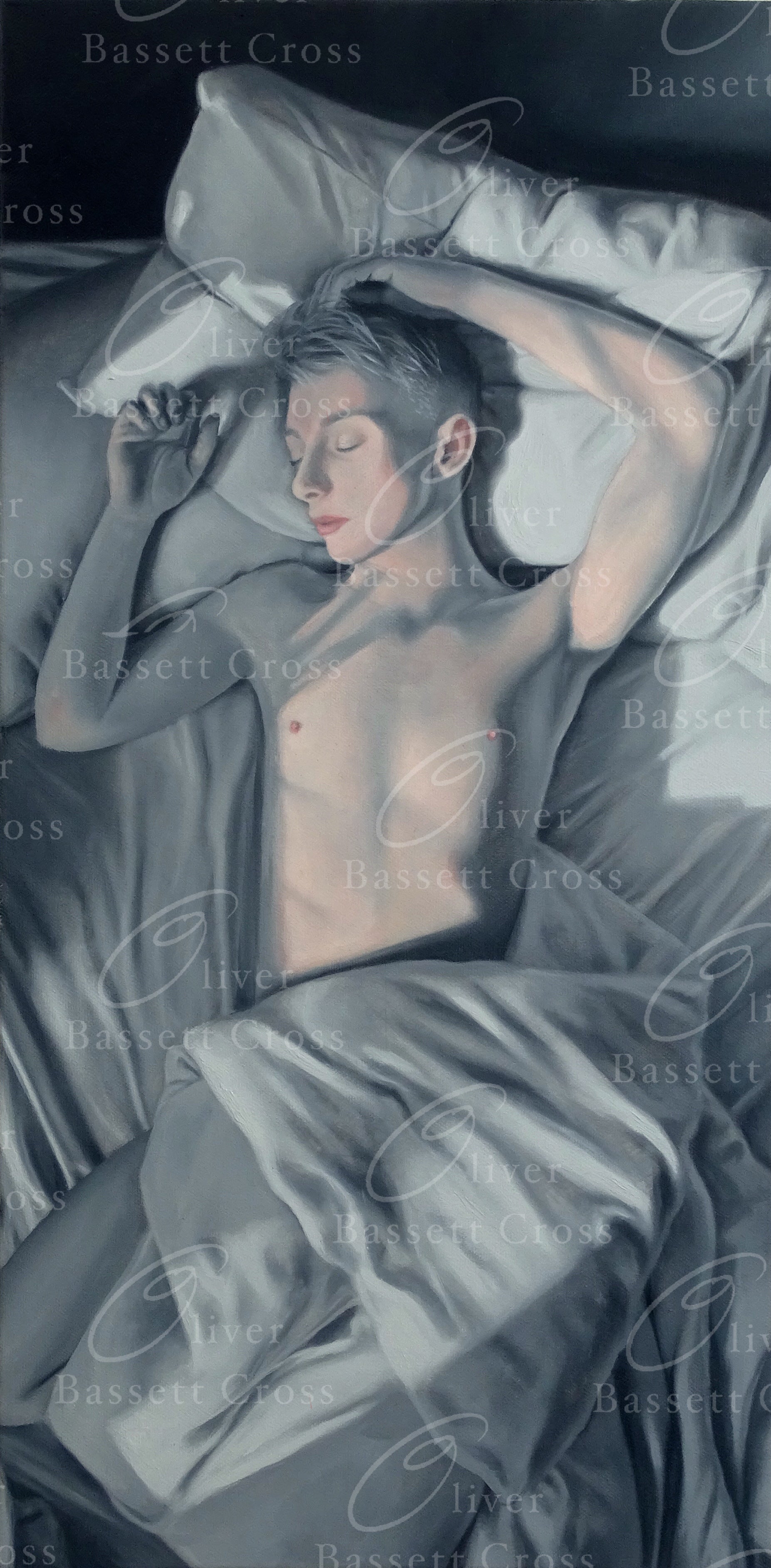 Contented and Serene - Oil on Canvas