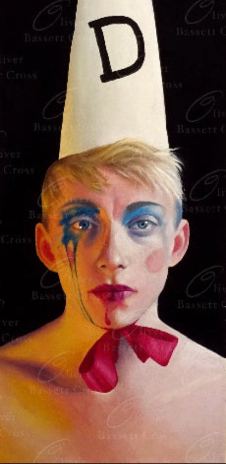 Dunce A - Oil on Canvas