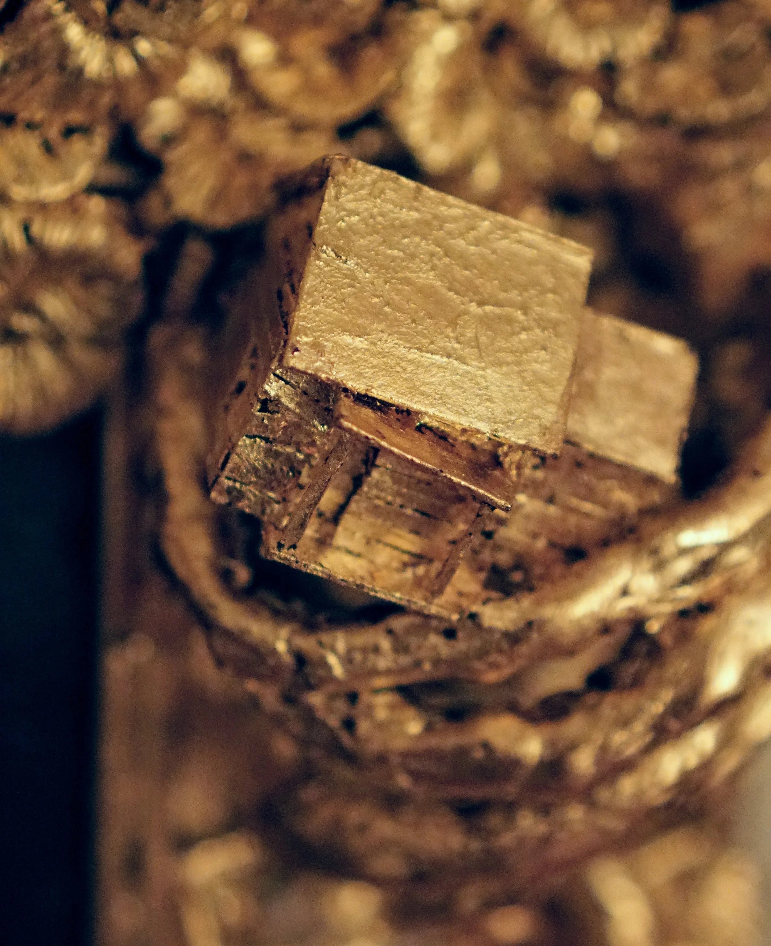 Saint Dorothy - Oil on wood panel, framed mixed media