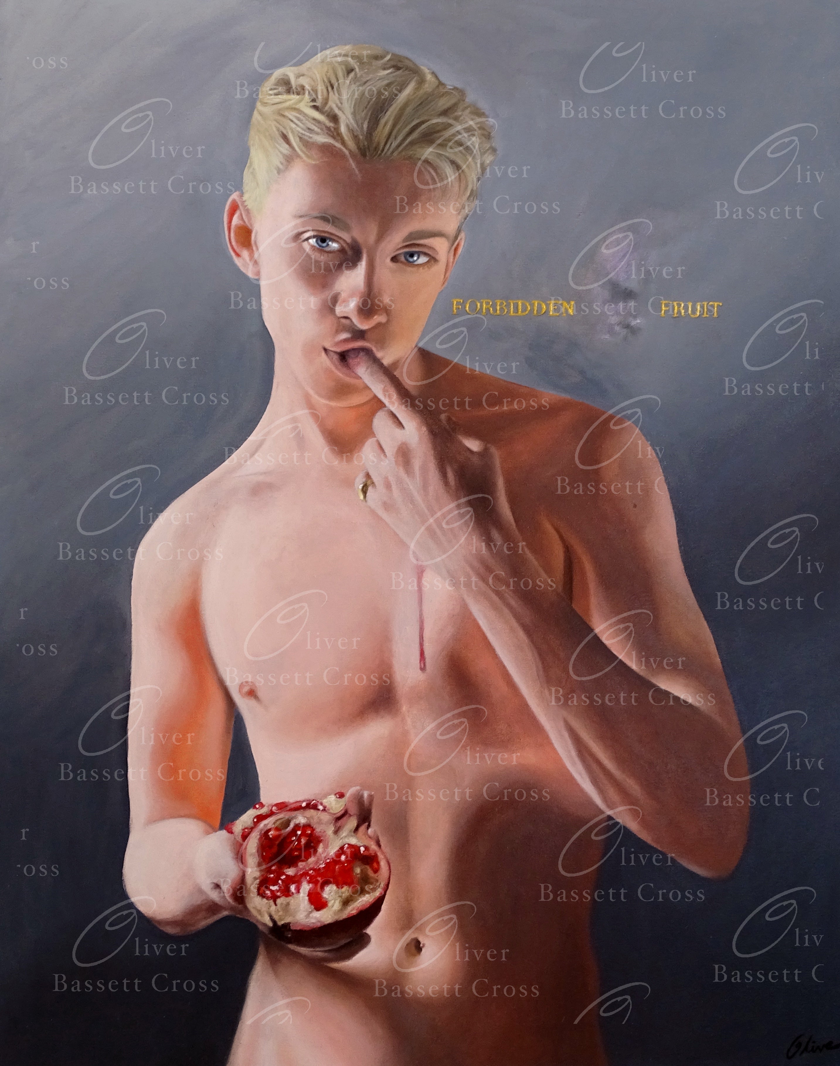 Forbidden Fruit - Oil on Canvas