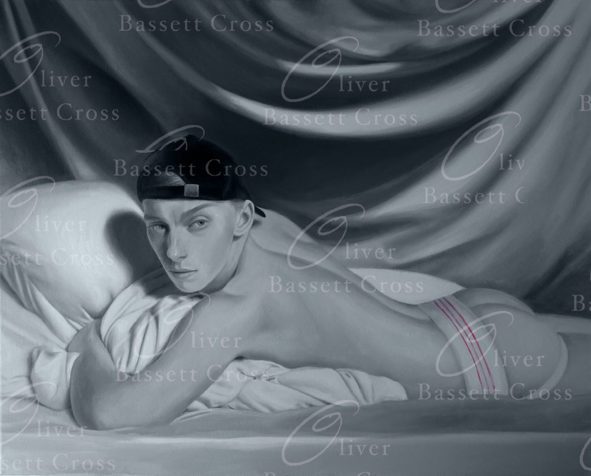 From Behind - Oil on Canvas