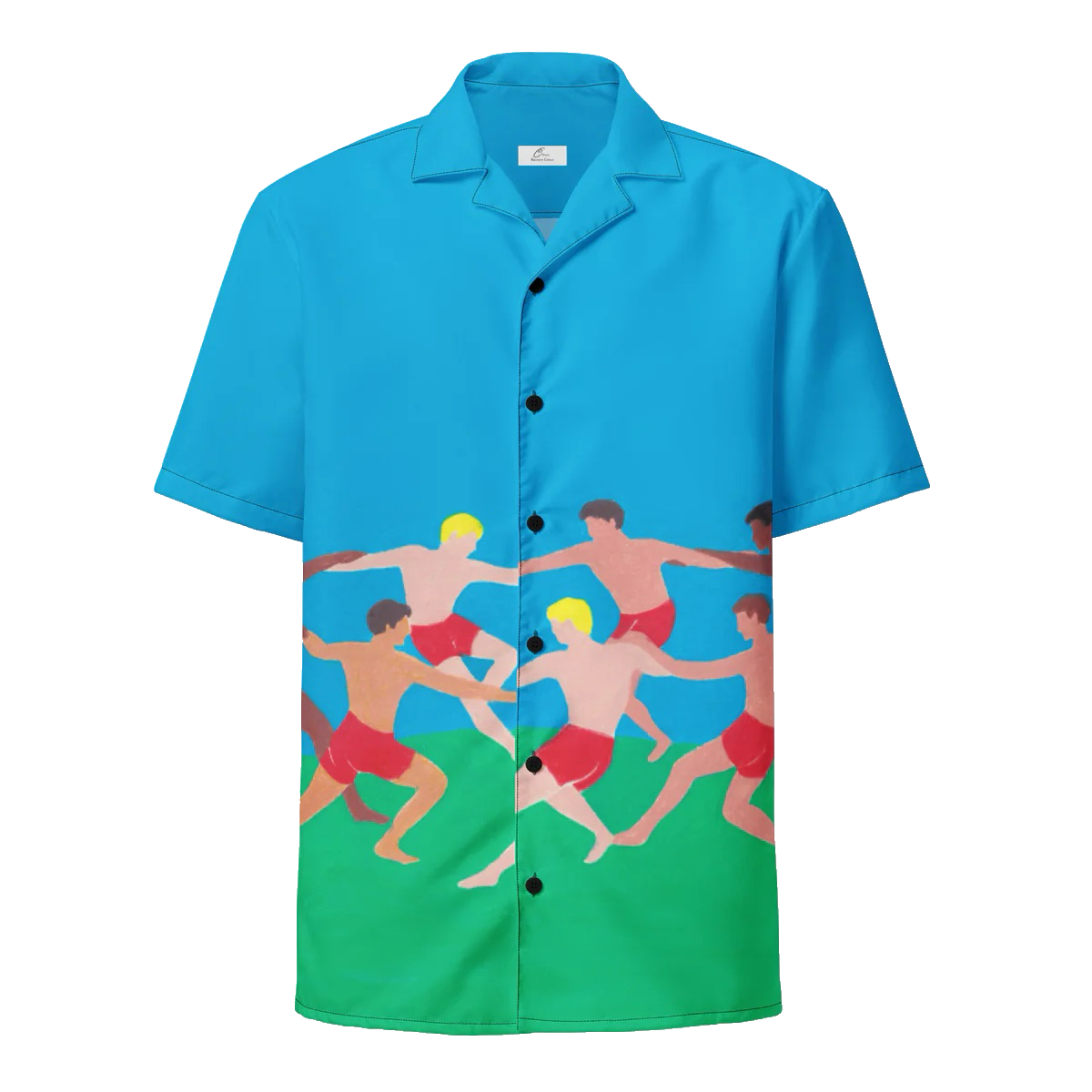 "Dancing Boys" Button Shirt