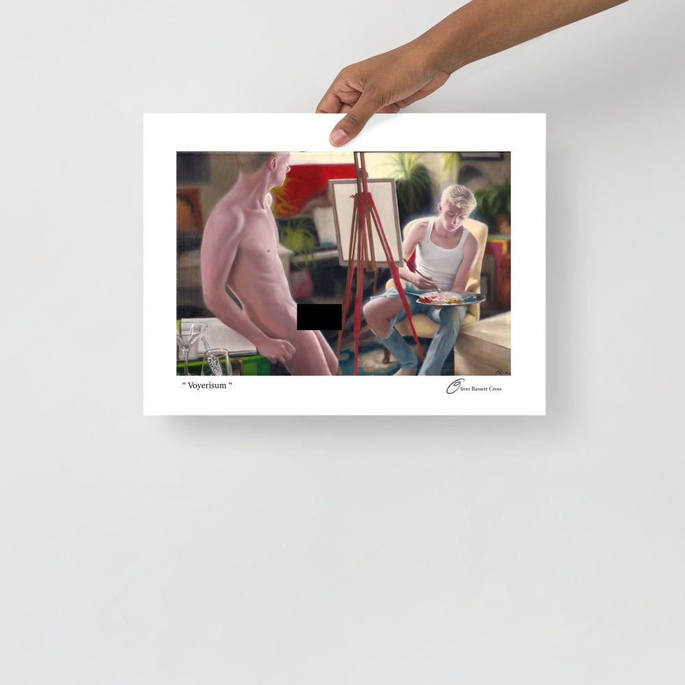 "Voyerisum" - Premium Luster Photo Paper Print 12"x16"